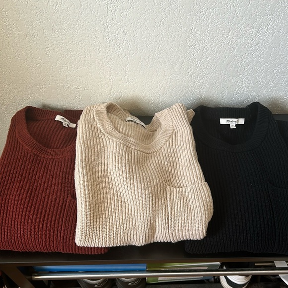 Three Madewell sweaters bundle size xs - Picture 1 of 6